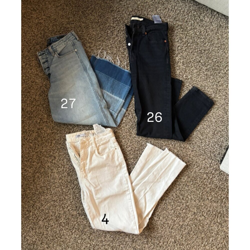 ✨ Jeans Bundle – 3 Pairs (Quality Brands) ✨